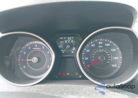 2013 Hyundai Elantra Gls из США, поврежденный, VIN KMHDH4AE0DU630302